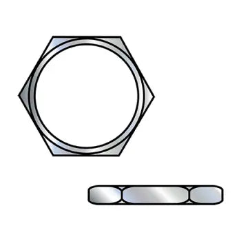 JFAST 1002025020NP - 1-20X250X1 1/4  Hex Mounting Panel Nut Die Cast Zinc Alloy, Case Quantity: 
150