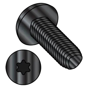 JFAST 1410RTPBZ - 1/4-20X5/8  6 Lobe Pan Taptite Alternate Thread Rolling Screw Full Thred Black Zinc Bake Wax, Case Quantity: 
4,000