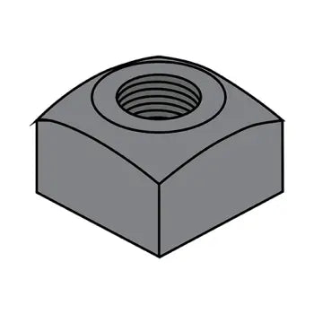 JFAST 50NQHP - 1/2-13  Heavy Square Nut Plain, Case Quantity: 
300