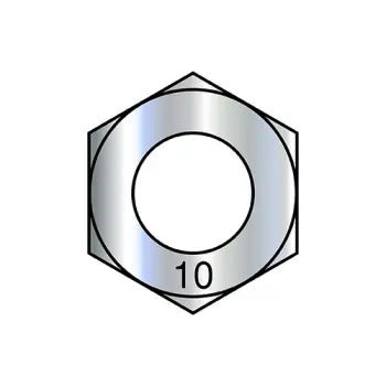 JFAST M10D934-10 - M10-1.50  Din 934 Metric Class 10 Hex Nuts Zinc, Case Quantity: 
1,000