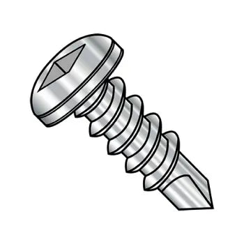 JFAST 1232KQP188 - 12-14X2  Square Pan Self Drilling Screw Full Thread 18-8 Stainless Steel, Case Quantity: 
400