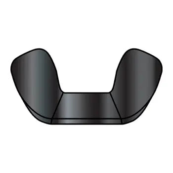 JFAST 14NWCB - 1/4-20  Cold Forged Wing Nut Black Oxide and Oil, Case Quantity: 
2,000