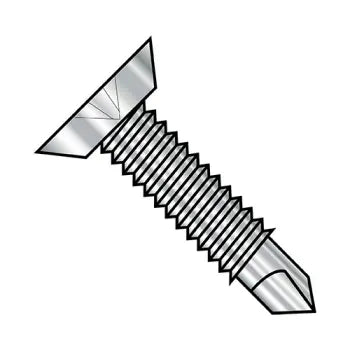 JFAST 1016KPUMS410 - 10-24 X 1 Phillips Flat Undercut Fully Threaded Self Drilling Screws Machine Screw Thread 410 Stainless, Case Quantity: 
3,000