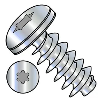 JFAST M1.66PTTP - M1.6-0.67X6  Metric 6 Lobe Pan Head PT Alternative Fully Threaded Zinc & Bake, Case Quantity: 
5,000