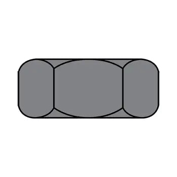 JFAST 113NFP - 1 1/8-12  Finished Hex Nut Plain, Case Quantity: 
70