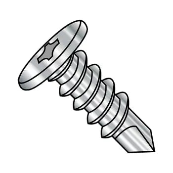 JFAST 1012KPC188 - 10-16X3/4  Phillips Pancake Head Self Drilling Screw Full Thread 18 8 Stainless Steel, Case Quantity: 
1,500