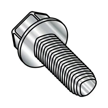 JFAST 1012RW410 - 10-24 X 3/4 Unslotted Indent Hex Wash Taptite Alternative Fully Threaded 410 Stainless Passivate Wax, Case Quantity: 
1,000
