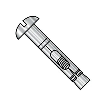 JFAST 1432ASLR188 - 1/4X2  Round Head Sleeve Anchor 18-8 Stainless Steel, Case Quantity: 
100