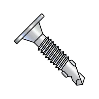 JFAST 1023KWAF - 10-24X1 7/16  Phillips Wafer Head  Number 3 Point F/T Self Drilling Screw with Wings Zinc Bake, Case Quantity: 
3,000