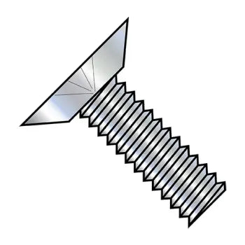 JFAST 0604MPU1 - 6-32X1/4  Phillips Flat Undercut 100 Degree Machine Screw Fully Threaded Zinc, Case Quantity: 
10,000