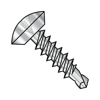 JFAST 1008KPOU188 - 10-16X1/2  Phillips Oval Undercut Self Drilling Screw  Full Thread 18 8 Stainless Steel, Case Quantity: 
5,000