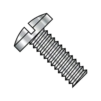 6-32 x 1 Slotted Binding Undercut Machine Screw Fully Threaded 18-8 Stainless Steel