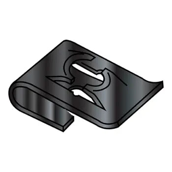 JFAST 215084 - C8054-10-4  Type J Steel Spring Nut Black Phosphate, Case Quantity: 
1,000