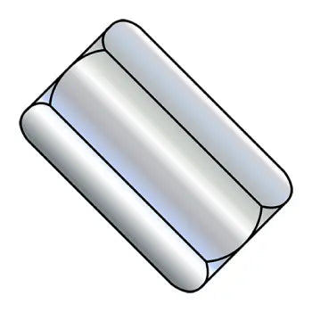 JFAST 874020NCUP - 7/8-9X2 1/2  Hex Rod Coupling Nut 1 1/4 inch Across Flats Zinc, Case Quantity: 
40