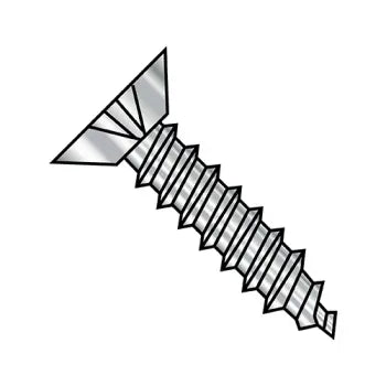 JFAST 1220APU188 - 12-11X1 1/4  Phil Flat Undercut Self Tapping Screw Type A Fully Threaded 18 8 Stainless, Case Quantity: 
1,000