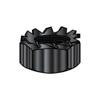 JFAST 10NK188B - 10-24  K Lock Nut 18 8 Stainless Steel Black Oxide and Oil, Case Quantity: 
2,000