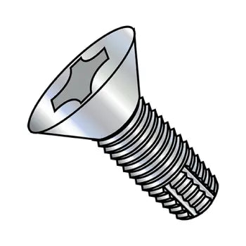 JFAST 0824FPF - 8-32X1 1/2  Phillips Flat Thread Cutting Screw Type F Fully Threaded Zinc And Bake, Case Quantity: 
5,000