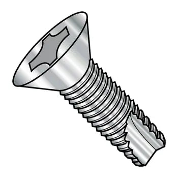 JFAST 06063PF188 - 6-32X3/8  Phillips Flat Thread Cutting Screw Type 23 Fully Threaded 18 8 Stainless Steel, Case Quantity: 
5,000