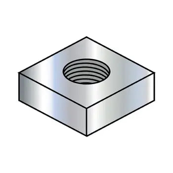 JFAST 04NQ - 4-40  Square Machine Screw Nut Zinc, Case Quantity: 
5,000