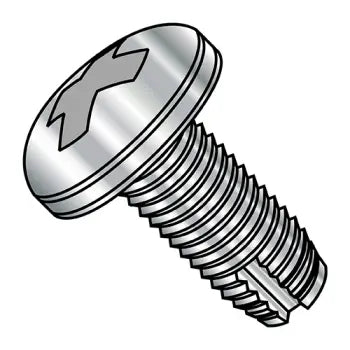 JFAST 10081PP188 - 10-24X1/2  Phillips Pan Thread Cutting Screw Type 1 Full Thread 18 8 Stainless Steel, Case Quantity: 
4,000