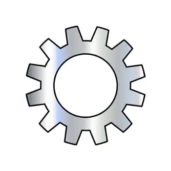 JFAST M4D6797A - M4  Din 6797 A Metric External Tooth Lock Washer Zinc And Bake, Case Quantity: 
10,000