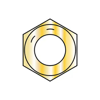 JFAST 88NF8 - 7/8-14  Fine Thread Finished Hex Nut Grade 8 Zinc Yellow, Case Quantity: 
200