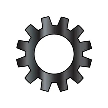 JFAST M6D6797AB - M6 DIN6797A External Tooth Lockwasher Black Oxide, Case Quantity: 
6,000