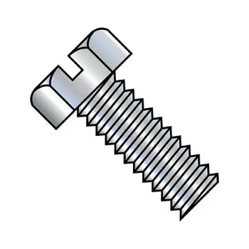 JFAST 1108MSH - 10-32X1/2  Slotted Indented Hex Head Machine Screw Fully Threaded Zinc, Case Quantity: 
8,000