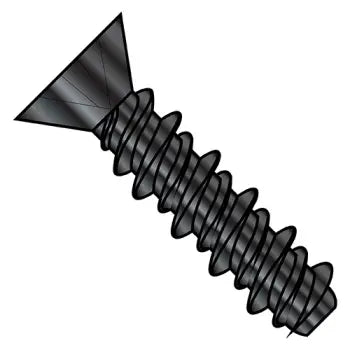 JFAST 0808HPFBZ - 8-18X1/2  Phillips Flat High Low Screw Fully Threaded Black Zinc And Bake, Case Quantity: 
10,000