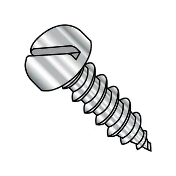 JFAST 0808ASP188 - 8-15X1/2  Slotted Pan Self Tapping Screw Type A Fully Threaded 18 8 Stainless Steel, Case Quantity: 
5,000