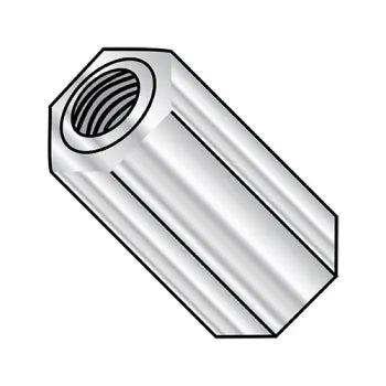 JFAST 140208HFA - 8-32X1/8  One Quarter Hex Standoff Aluminum Female, Case Quantity: 
1,000
