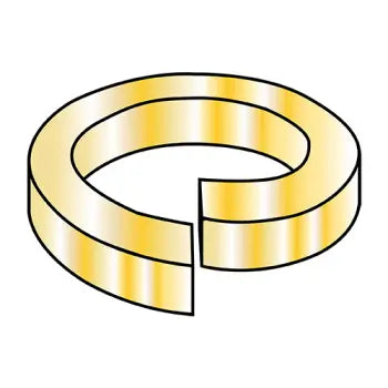 JFAST 87WSXVY - 7/8  Extra Heavy Duty Split Lock Washer Mechanical Zinc Yellow Made in USA, Case Quantity: 
250