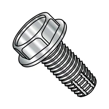 JFAST 1220FW188 - 12-24X1 1/4  Unslotted Indented Hex Washer Thread Cutting Screw Type F Fully Thread 18-8 Stai, Case Quantity: 
1,500