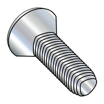 6-32 x 3/4 Phillips Oval Taptite Alternative Thread Rolling Screw Fully Threaded Zinc Plated & Wax
