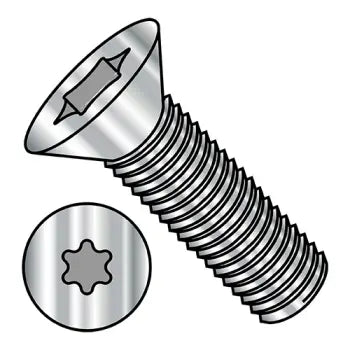 JFAST 0406MTF188 - 4-40X3/8  6 Lobe Flat Machine Screw Fully Threaded 18 8 Stainless Steel, Case Quantity: 
5,000