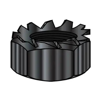 JFAST 08NKB - 8-32  K Lock Hex Nut Black Oxide, Case Quantity: 
5,000