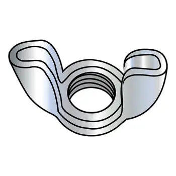 JFAST 11NWS - 10-32  Stamped Wing Nut Zinc, Case Quantity: 
2,000