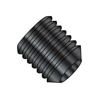 6-32 x 1 Coarse Thread Socket Set Screw Cup Black Oxide