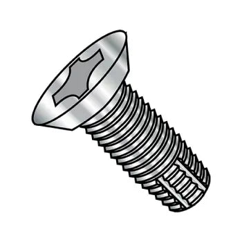 JFAST 1006FPU188 - 10-24X3/8  Phil Flat Undercut Thread Cutting Screw Type F Full Thread 18 8 Stainless Steel, Case Quantity: 
4,000