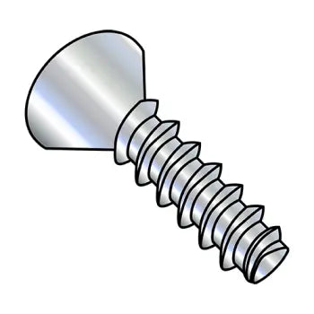 JFAST 1032LPF - 10-14X2  Phillips Flat Plastite Alternative 48-2 Fully Threaded Zinc Bake And Wax, Case Quantity: 
2,500