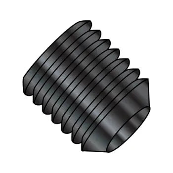 6-32 x 1/2 Coarse Thread Socket Set Screw Cup Point Imported Black Oxide and Oil