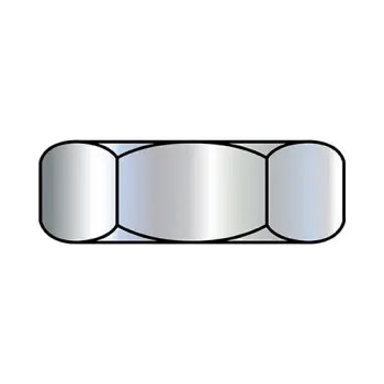 JFAST 08NH - 8-32  Coarse Thread Hex Machine Screw Nut Zinc, Case Quantity: 
10,000
