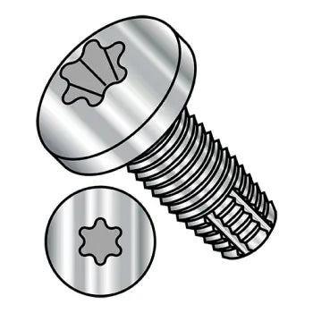 JFAST 1212FTP188 - 12-24X3/4  Six Lobe Pan Thread Cutting Screw Type F Fully Threaded 18 8 Stainless Steel, Case Quantity: 
2,500