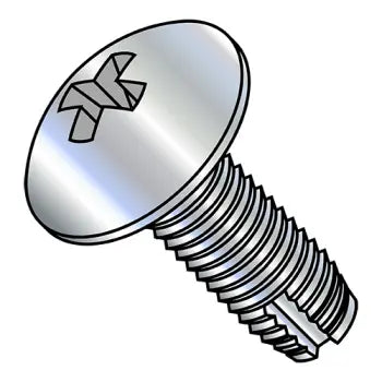 JFAST 14121PT - 1/4-20X3/4  Phillips Truss Thread Cutting Screw Type 1 Fully Threaded Zinc And Bake, Case Quantity: 
3,000
