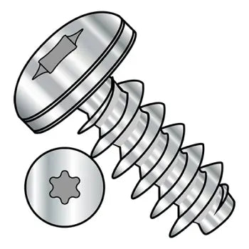 JFAST M1.66PTTPA2 - M1.6-0.67X6  Metric 6 Lobe Pan Head PT Alternative 30 Degree Full Threaded A2 Stainless Steel, Case Quantity: 
5,000