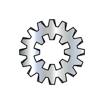 6 External Internal Combination Tooth Lock Washer Zinc Plated