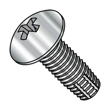 6-32 x 1/2 Phill Truss Thread Cutting Screw Type F Fully Threaded 18-8 S/steel